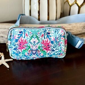 NEW Floral Patterned Waist Crossbody Bag